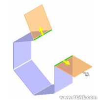 SolidWorks鈑金設計(一)——基體法蘭、邊線法蘭與斜接法蘭solidworks simulation分析案例圖片26