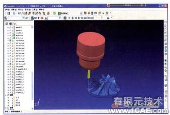 POWERMILL在發動機葉輪數控編程中的應用+項目圖片圖片2