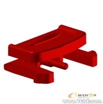 UG的手機電池扣模具設計proe學習資料圖片2