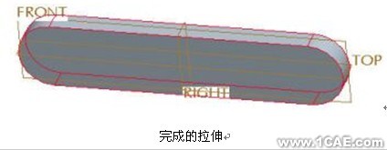 proengineer 入門教程(相切線和動態裁剪與跟蹤現有的幾何)proe模型圖圖片18