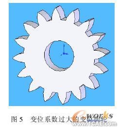 SolidWorks 的變位齒輪的分析與設計solidworks simulation分析圖片5
