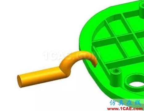 【模具知識(shí)】UG快速畫牛角潛水進(jìn)膠的絕招ug設(shè)計(jì)教程圖片5