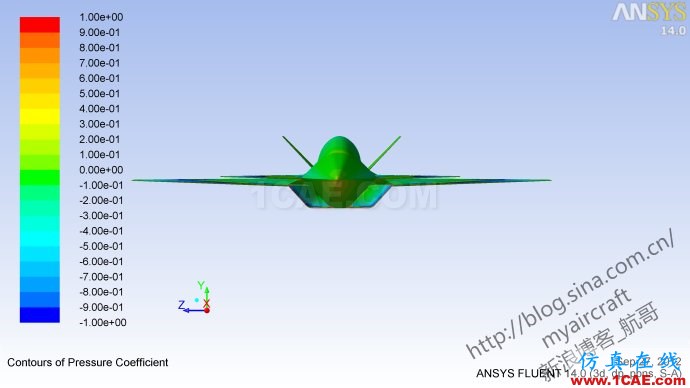 基于CFD的“四代機(jī)”大迎角流場(chǎng)結(jié)構(gòu)展示 (FLUENT/CFD-POST/Tecplot/EnSight)【航哥】 基于CFD的“四代機(jī)”大迎角流場(chǎng)結(jié)構(gòu)展示 (FLUENT/CFD-POST/Tecplot/EnSight)【航哥】