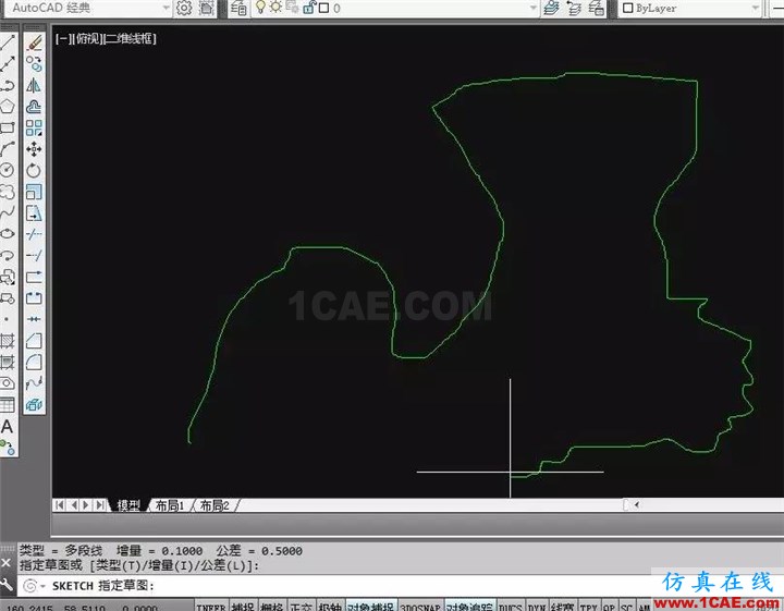 【AutoCAD教程】CAD中如何快速手繪不規(guī)則圖形？AutoCAD學(xué)習(xí)資料圖片2