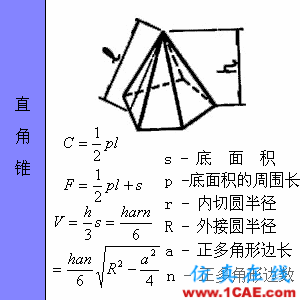快接收，工程常用的各種圖形計(jì)算公式都在這了！AutoCAD培訓(xùn)教程圖片43