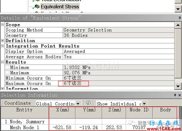 ANSYS Workbench中應力線性化方法-大開孔壓力容器管箱接管應力的準確計算-連載7ansys結果圖片30
