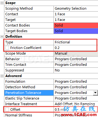 基于ANSYS Workbench的軸承內外套的接觸分析fluent培訓的效果圖片11