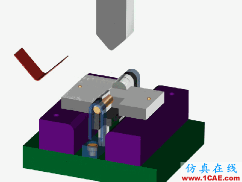 什么是沖壓？這些動圖太直觀了 一文秒懂汽車沖壓工藝autoform鈑金分析圖片8
