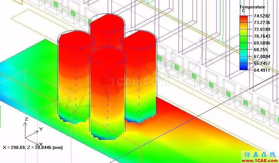 Icepak軍用機箱散熱解決方案ansys結構分析圖片12