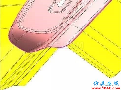 汽車模復(fù)雜曲面分型面是如何創(chuàng)建的？技巧都在這！autoform培訓(xùn)的效果圖片6