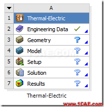 基于ANSYS Workbench的通電導(dǎo)線(xiàn)的熱分析——簡(jiǎn)介熱電耦合分析ansys分析圖片4