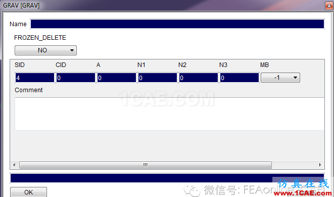 ANSA中Nastran多工況分析設(shè)置——線性靜力分析ANSA分析圖片5