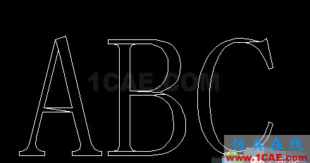 AutoCAD如何繪制立體文字的圖文教程AutoCAD應用技術圖片4