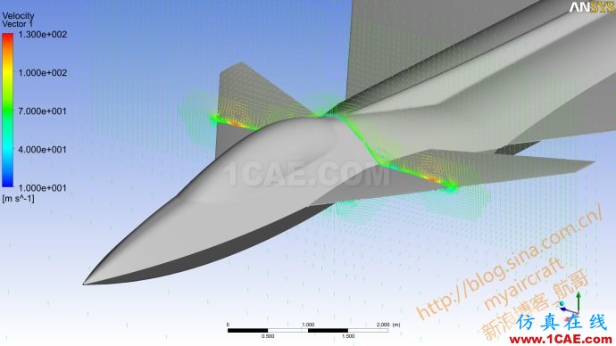 基于CFD的“四代機(jī)”大迎角流場(chǎng)結(jié)構(gòu)展示 (FLUENT/CFD-POST/Tecplot/EnSight)【航哥】 基于CFD的“四代機(jī)”大迎角流場(chǎng)結(jié)構(gòu)展示 (FLUENT/CFD-POST/Tecplot/EnSight)【航哥】