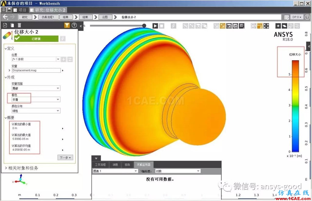 ANSYS AIM 18靜力學分析案例-中文版搶先試用ansys分析圖片32