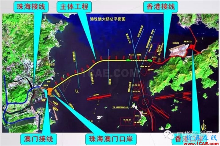 港珠澳大橋預制橋墩裂縫控制技術(shù)研究Midas Civil學習資料圖片2