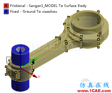 基于ANSYS workbench平臺下nCode Design Life的連桿疲勞分析簡例計算 blob.png