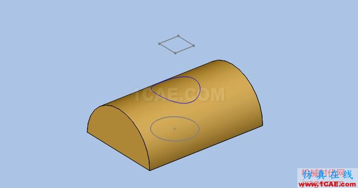 solidworks如何使用投影曲線？solidworks simulation應(yīng)用技術(shù)圖片3