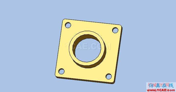 solidworks如何使用孔特征？solidworks simulation培訓(xùn)教程圖片6