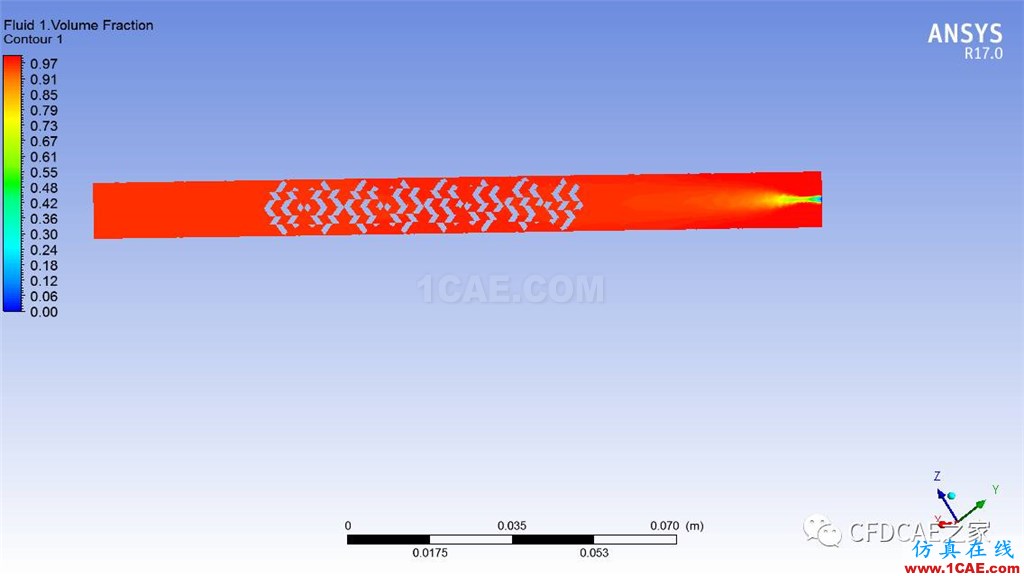 [學術(shù)信息]基于CFX的兩相流混合器流場計算cfx分析圖片2