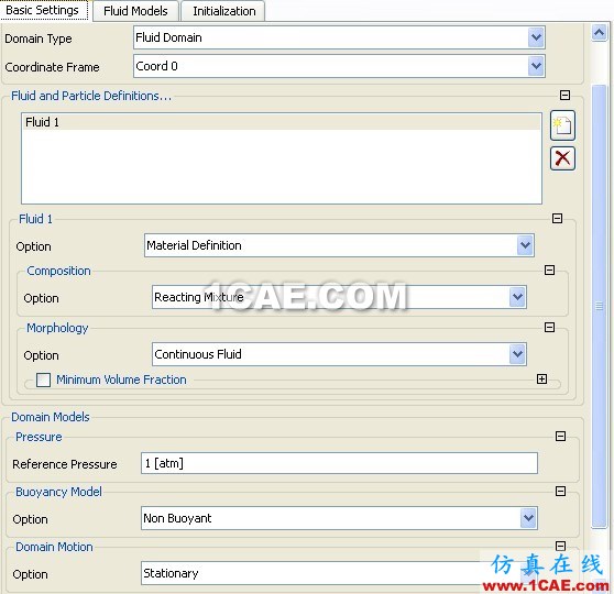 CFX中的Flamelet wbrModel CFX中的Flamelet wbrModel
