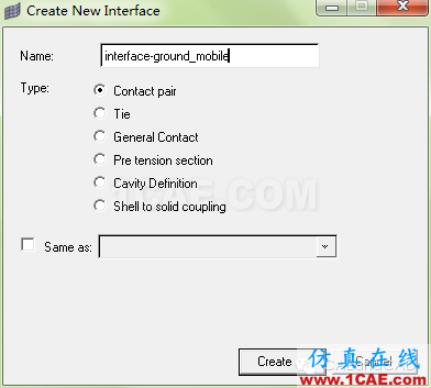 案例:板磚跌落應用,hypermesh設置surface contacthypermesh培訓教程圖片10