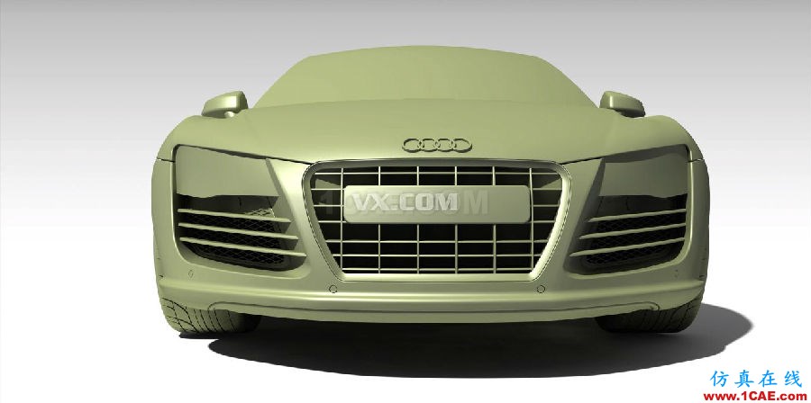 #中國好圖紙#Catia設計的AudiR8模型下載Catia培訓教程圖片3