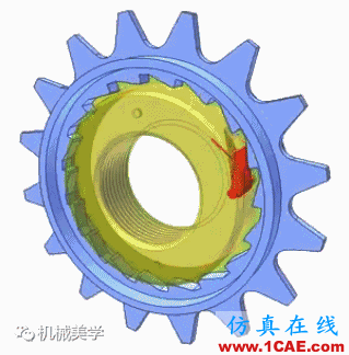 搞明白機械原理之棘輪機構AutoCAD仿真分析圖片4