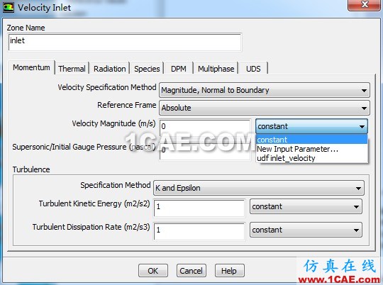 Fluent實現隨時間變化邊界條件的方法 Fluent實現隨時間變化邊界條件的方法