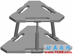 基于Pro/E和ADAMS的少自由度并聯(lián)機(jī)構(gòu)運(yùn)動仿真 - 林子 - 林子清風(fēng) CAE/CFD工作室 基于Pro/E和ADAMS的少自由度并聯(lián)機(jī)構(gòu)運(yùn)動仿真ansys分析案例圖片1