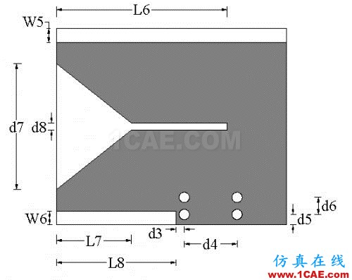 多層LCP技術的毫米波段超寬帶槽天線設計【轉發】HFSS分析圖片7
