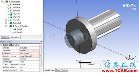 ANSYS Workbench布爾運算ansys培訓的效果圖片18