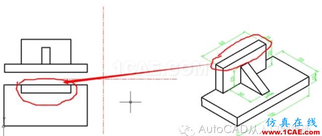 AutoCAD 繪制三視圖的基本步驟AutoCAD技術圖片12