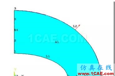 基于ANSYS APDL的橢圓膜的自適應網格劃分的靜力學分析ansys結構分析圖片7