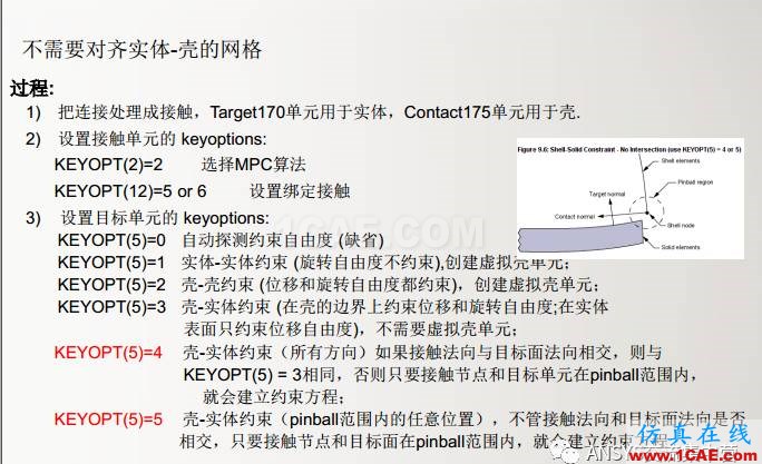 ansys技術(shù)專題之 多點(diǎn)約束(MPC)ansys分析案例圖片31