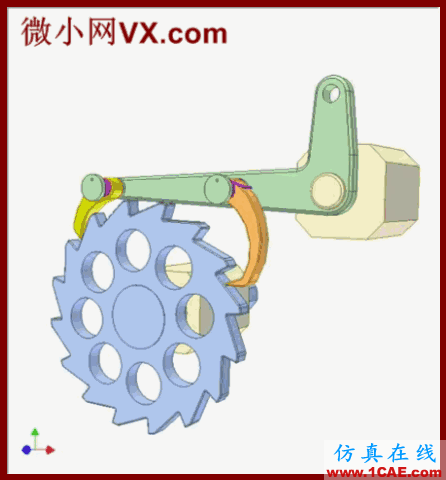 搞明白機械原理之棘輪機構AutoCAD分析案例圖片47