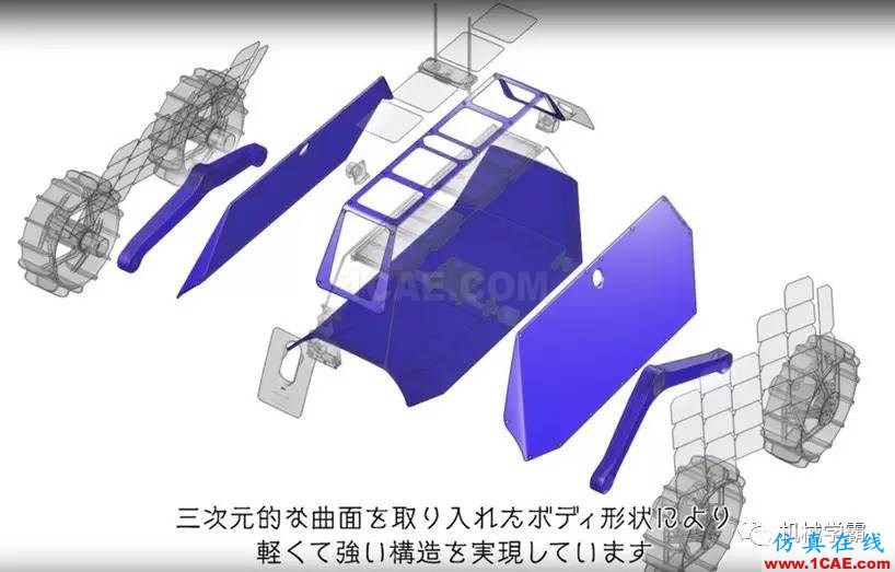 谷歌月球車與日本HAKUTO月球車設計欣賞機械設計圖片5