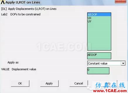 ANSYS對(duì)帶孔矩形板的應(yīng)力分析ansys分析圖片19