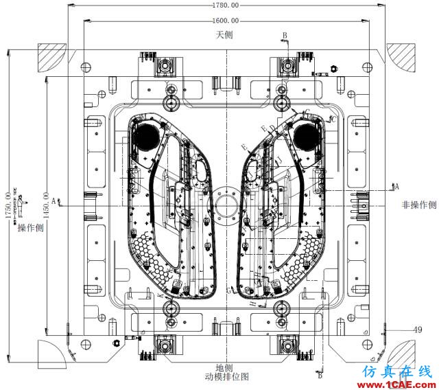 模具設(shè)計(jì)經(jīng)典案例:汽車門板下本體模具的設(shè)計(jì)機(jī)械設(shè)計(jì)圖例圖片4