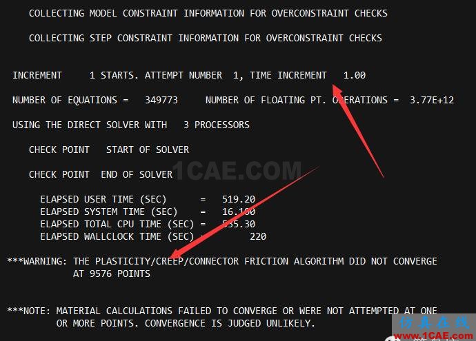 ABAQUS收斂控制經驗談（二）——MSG文件基本結構[轉]abaqus有限元技術圖片3