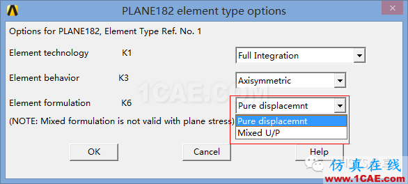 ANSYS中PLANE183模型在自重作用不收斂問(wèn)題解決ansys workbanch圖片2