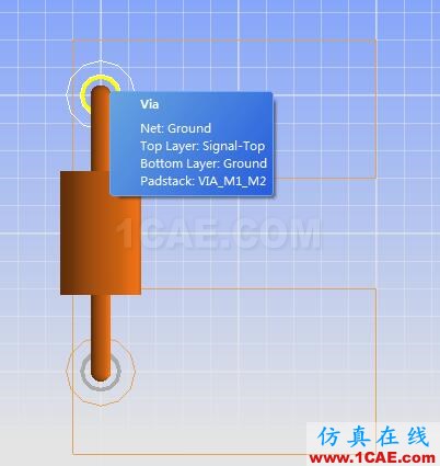 SiWave如何創(chuàng)建、編輯過孔?ansysem仿真分析圖片5