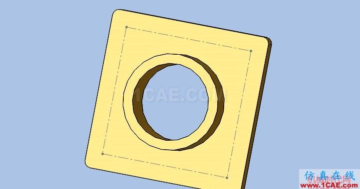 solidworks如何使用孔特征？solidworks simulation分析圖片2