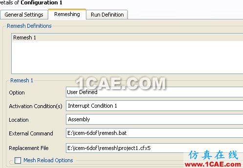 CFX調(diào)用ICEM進行user wbrdefined wbrremeshing CFX調(diào)用ICEM進行user wbrdefined wbrremeshing