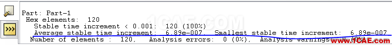 ABAQUS網格劃分之『Verify Mesh』abaqus有限元仿真圖片3