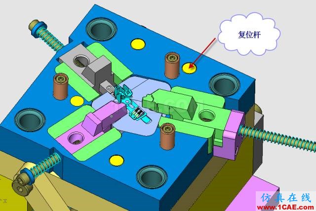 這套汽車傳感器支架精密模具如何設(shè)計(jì)？ug設(shè)計(jì)案例圖片23