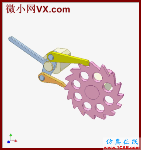 搞明白機械原理之棘輪機構AutoCAD分析案例圖片45