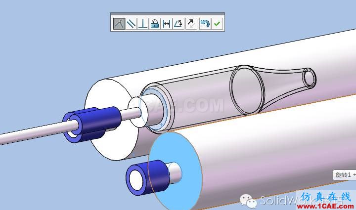 SolidWorks洗瓶機構運動仿真solidworks simulation學習資料圖片9