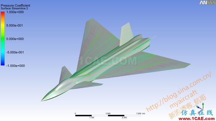 基于CFD的“四代機(jī)”大迎角流場(chǎng)結(jié)構(gòu)展示 (FLUENT/CFD-POST/Tecplot/EnSight)【航哥】 基于CFD的“四代機(jī)”大迎角流場(chǎng)結(jié)構(gòu)展示 (FLUENT/CFD-POST/Tecplot/EnSight)【航哥】
