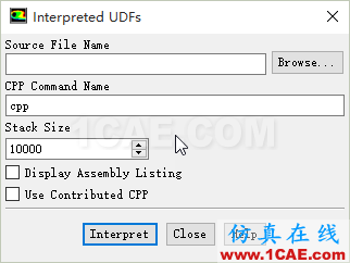 Fluent UDF【7】：解釋型UDF【轉發】fluent仿真分析圖片2